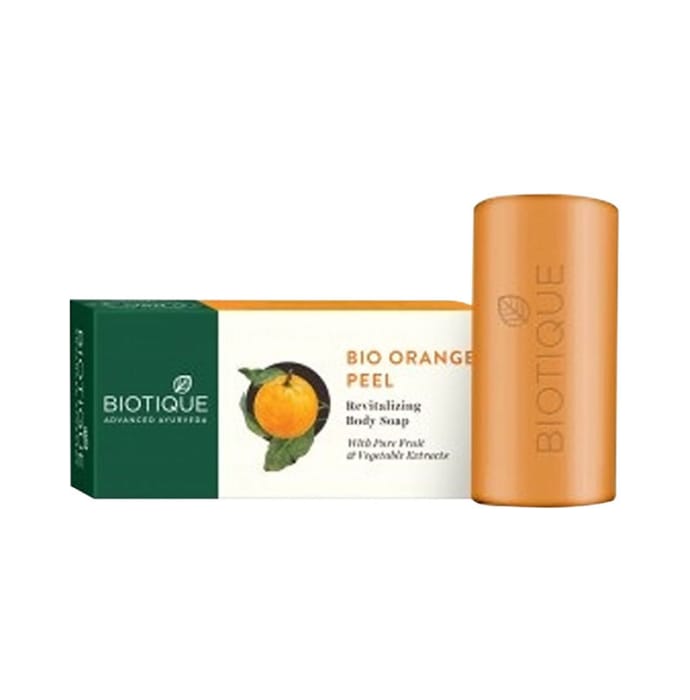 Biotique bio orange peel revitalizing body soap